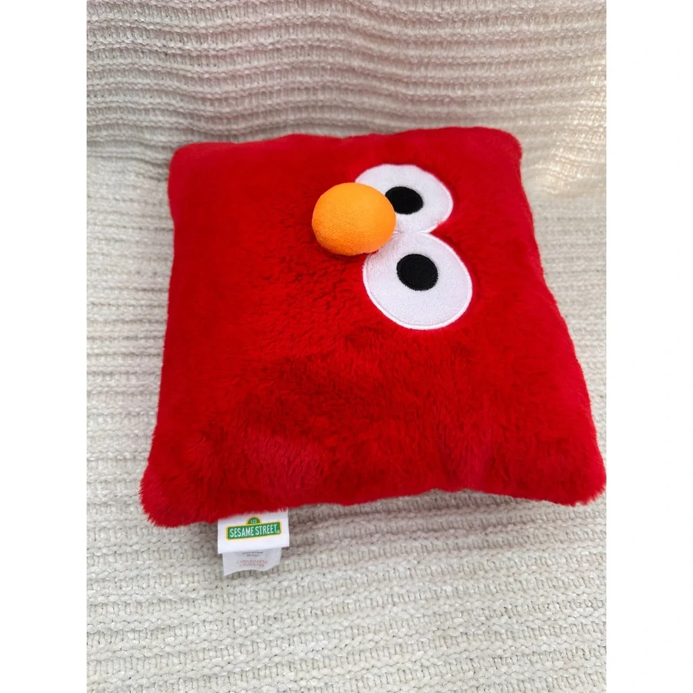 Sesame Street Elmo Plush Pillow Character Red 13